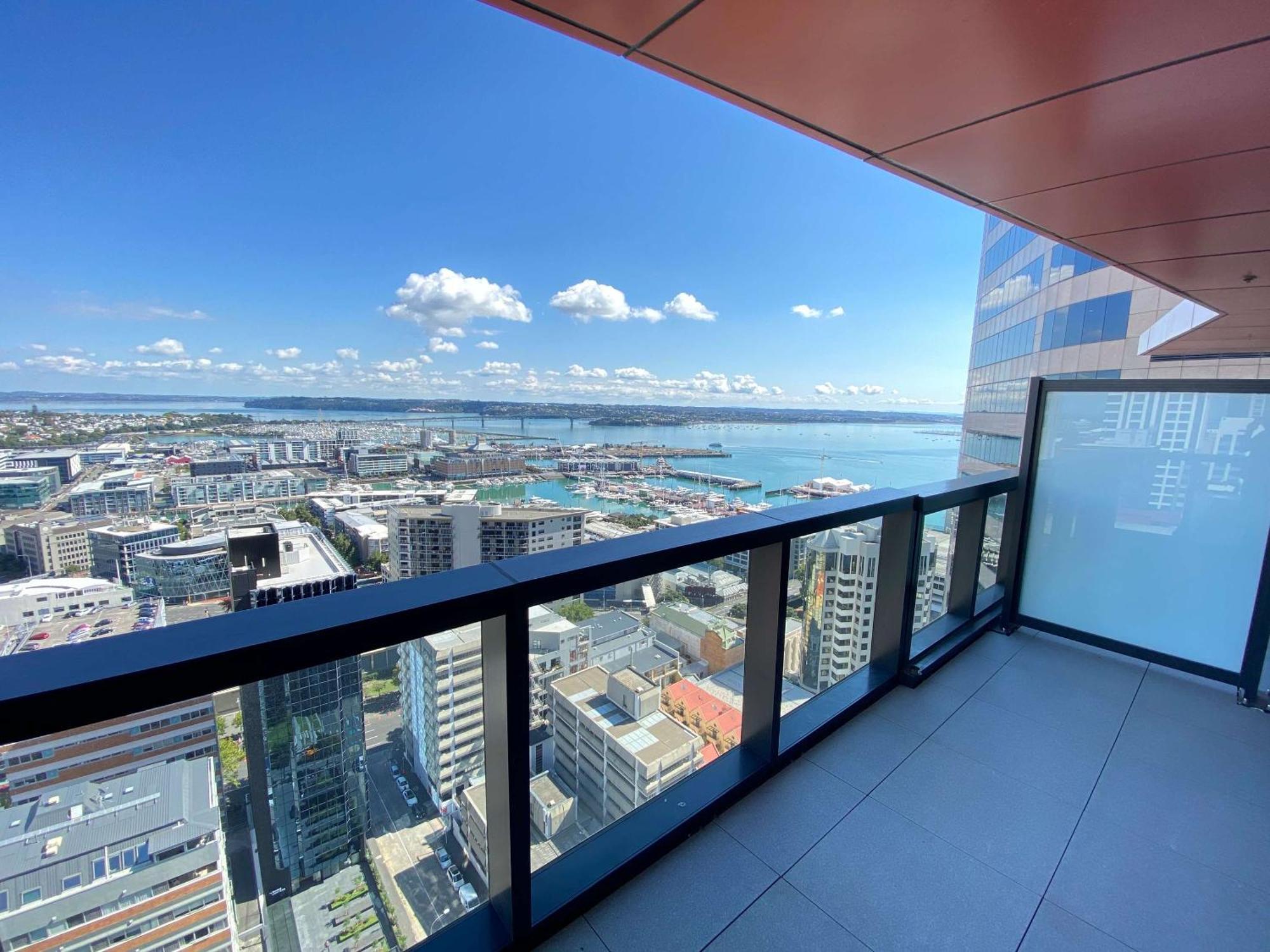 Gorgeous Seaview 2 Bedroom Apartment In Auckland Cbd Eksteriør billede