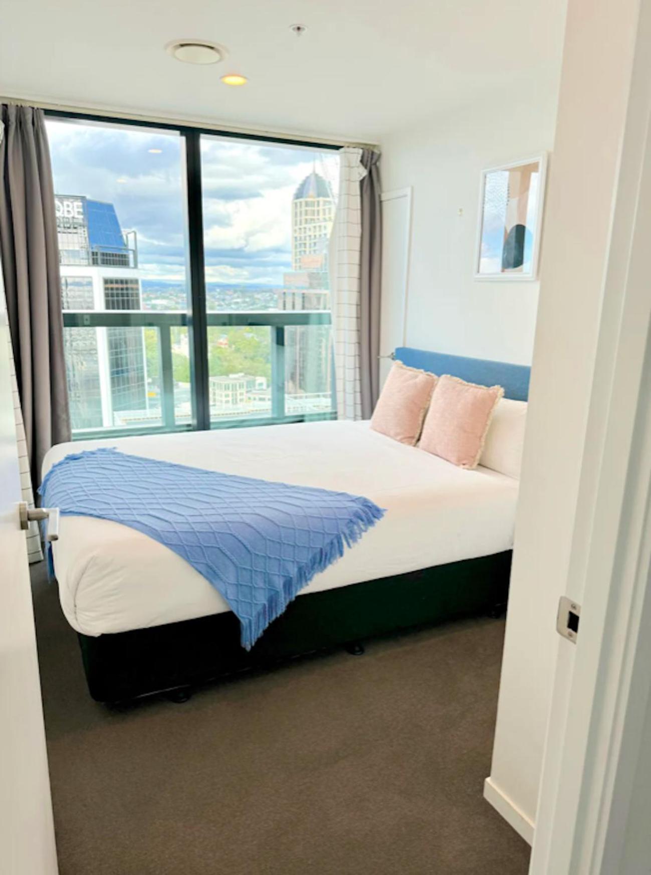 Gorgeous Seaview 2 Bedroom Apartment In Auckland Cbd Eksteriør billede