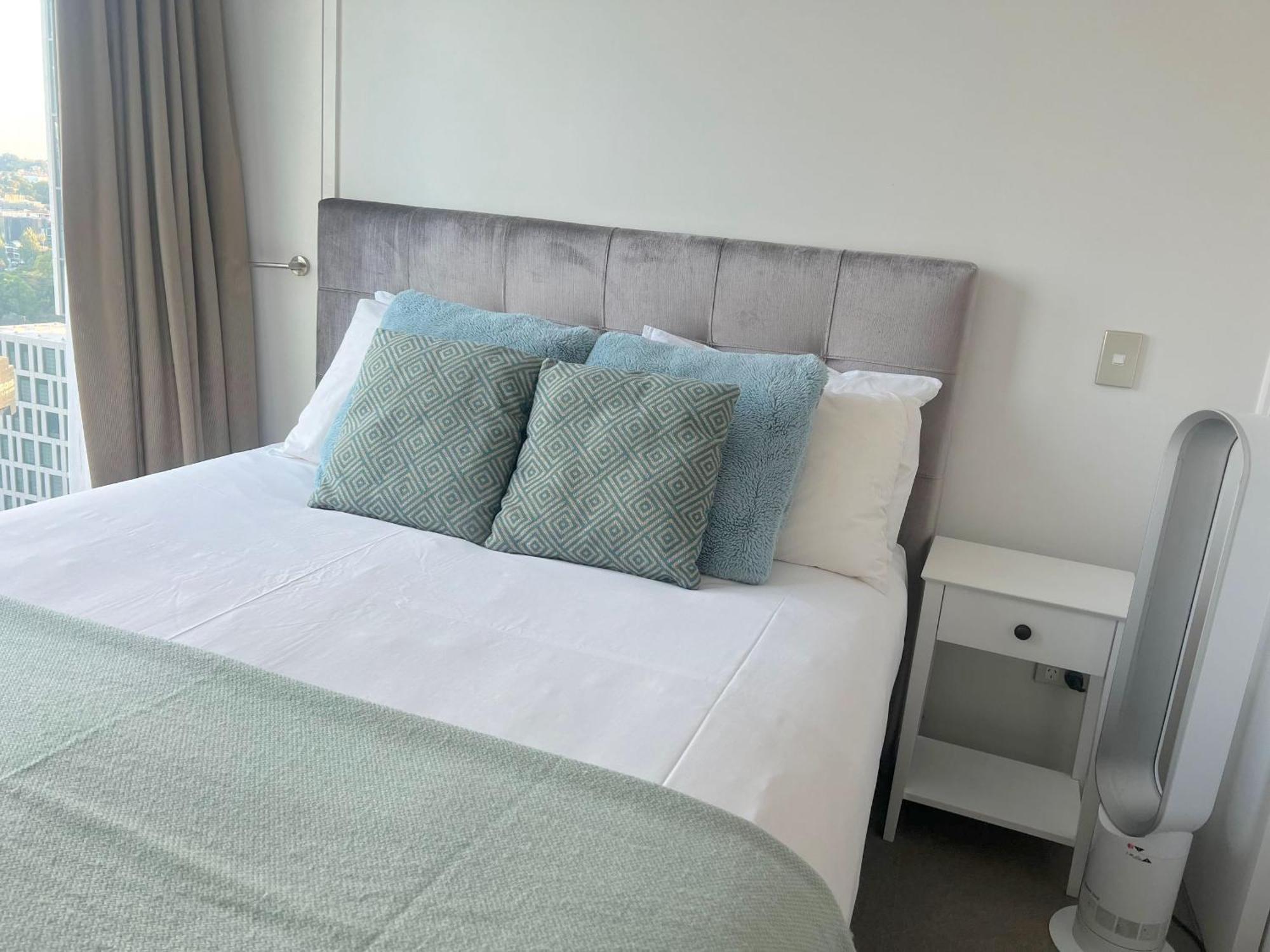Gorgeous Seaview 2 Bedroom Apartment In Auckland Cbd Eksteriør billede