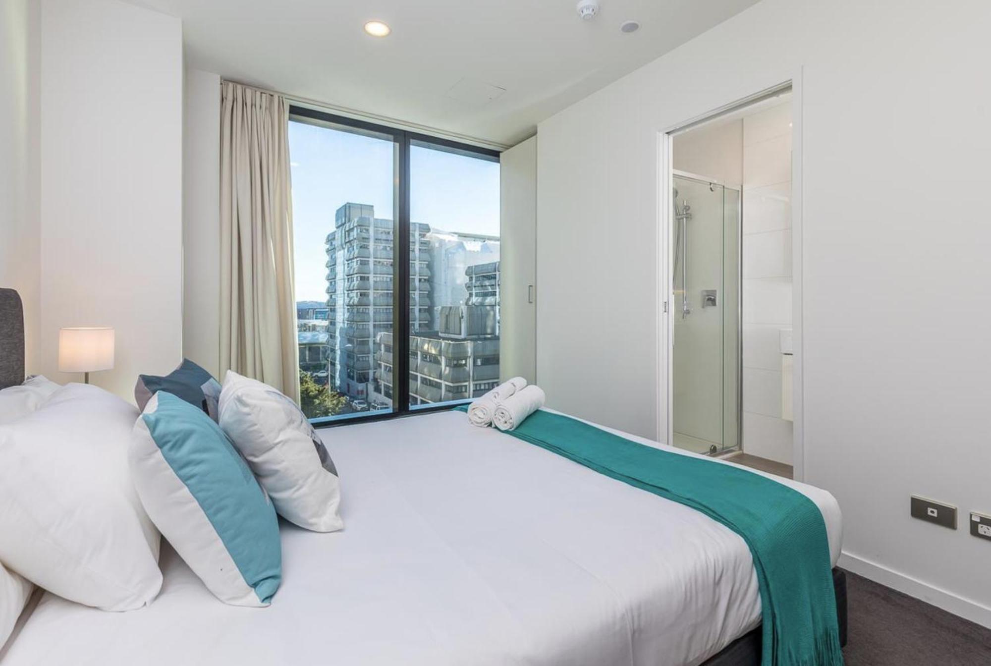 Gorgeous Seaview 2 Bedroom Apartment In Auckland Cbd Eksteriør billede