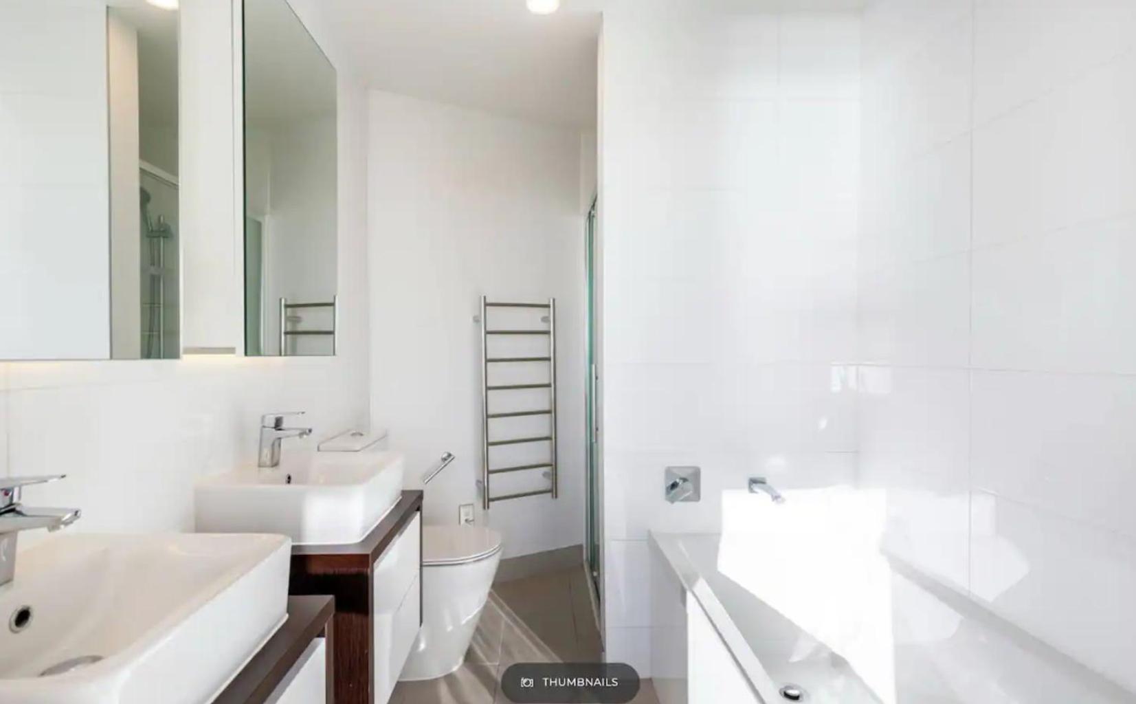 Gorgeous Seaview 2 Bedroom Apartment In Auckland Cbd Eksteriør billede
