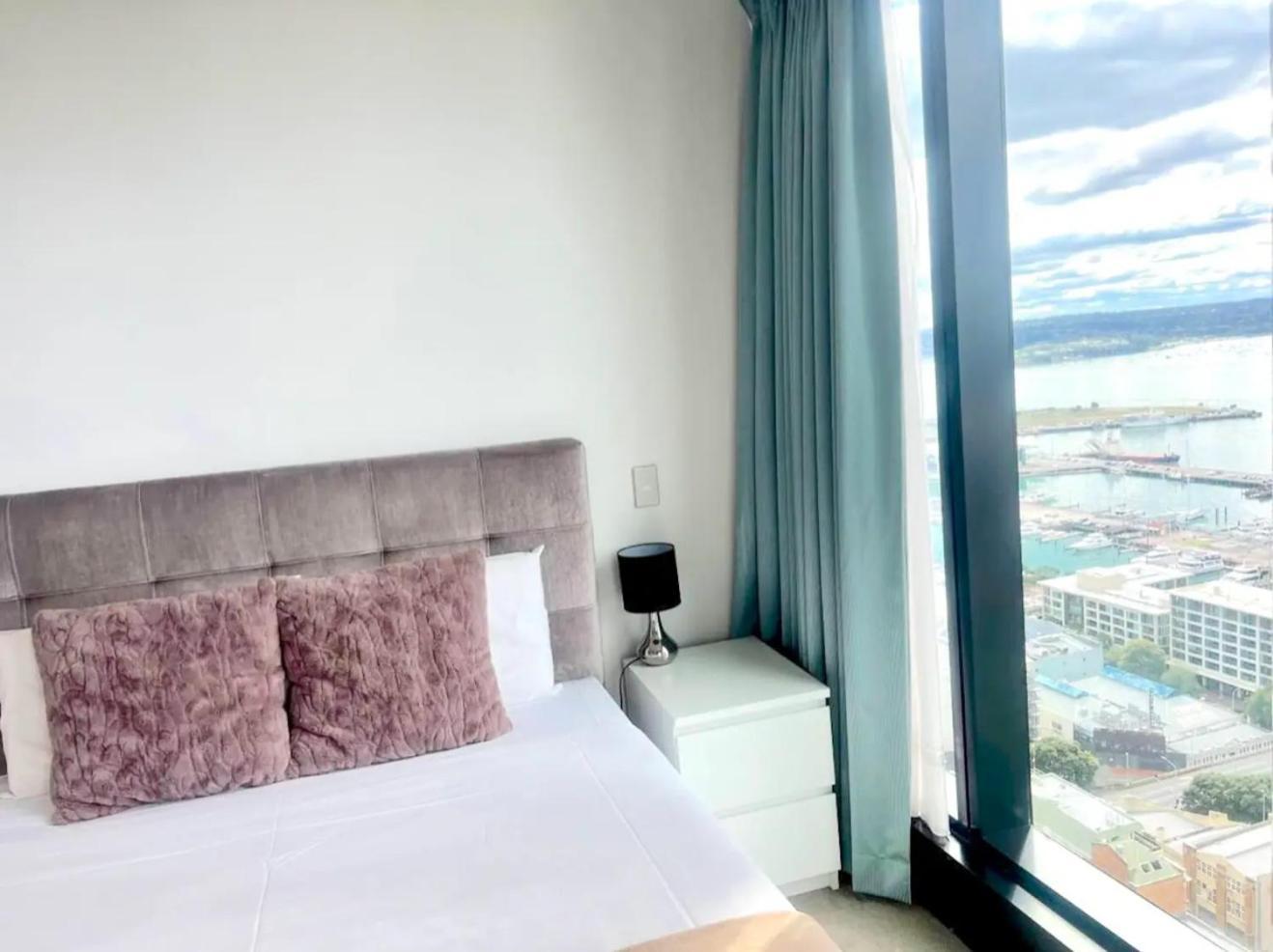 Gorgeous Seaview 2 Bedroom Apartment In Auckland Cbd Eksteriør billede
