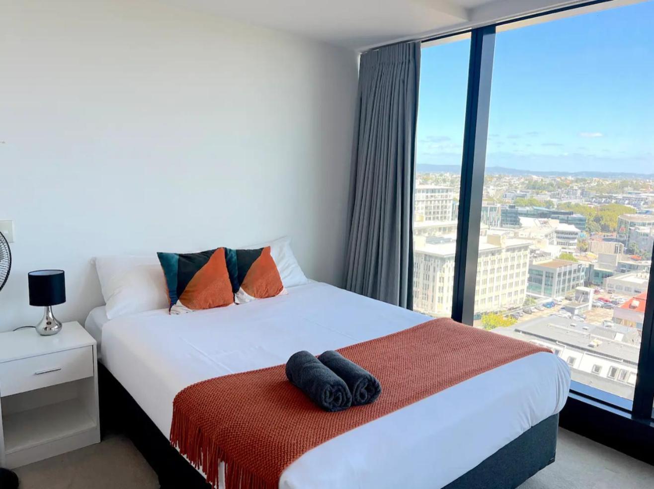 Gorgeous Seaview 2 Bedroom Apartment In Auckland Cbd Eksteriør billede