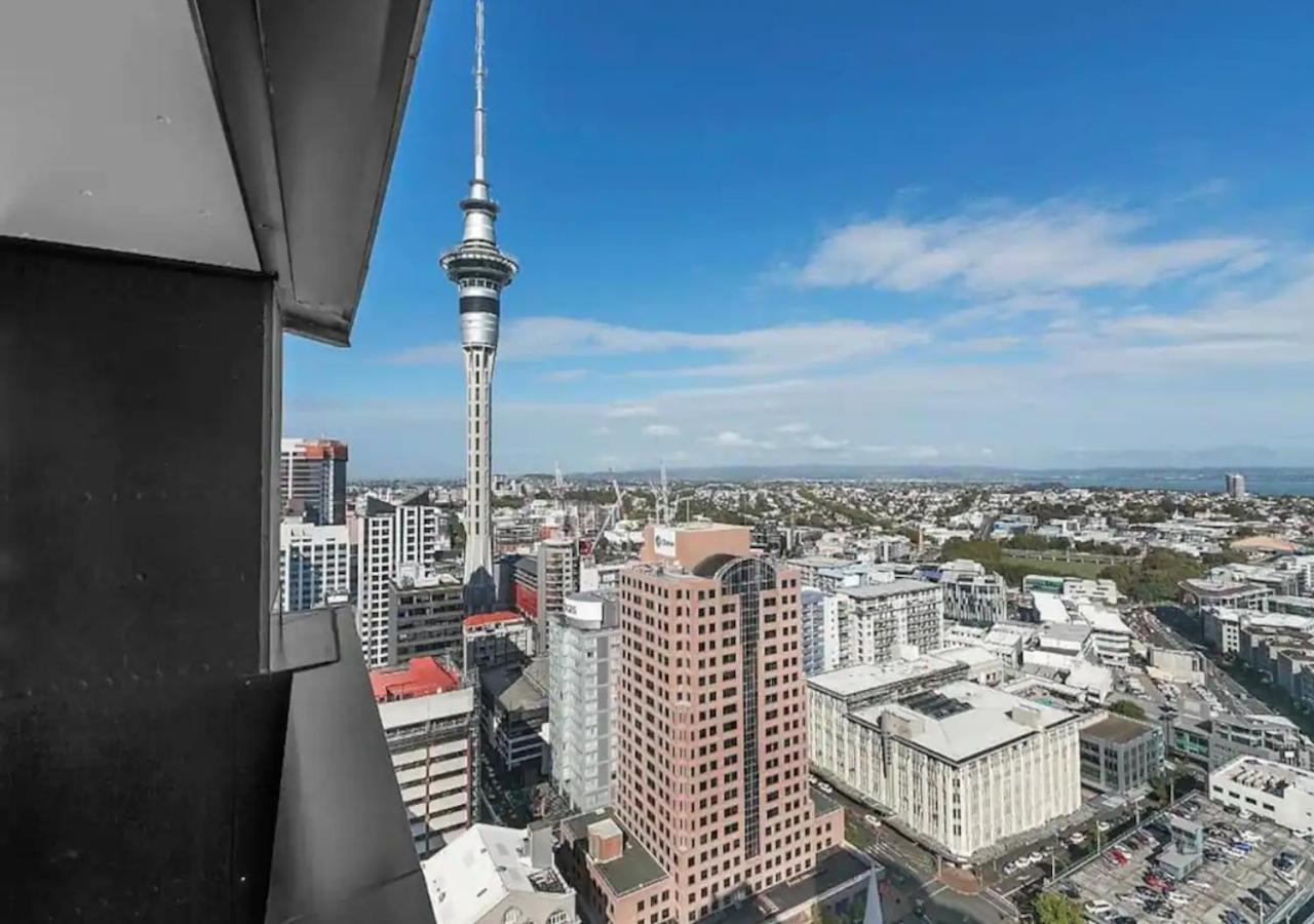 Gorgeous Seaview 2 Bedroom Apartment In Auckland Cbd Eksteriør billede